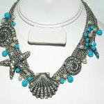 SALE Ocean Inspired Necklac..