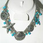 SALE Ocean Inspired Necklac..