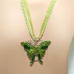 Butterfly Necklace Set - Gr..