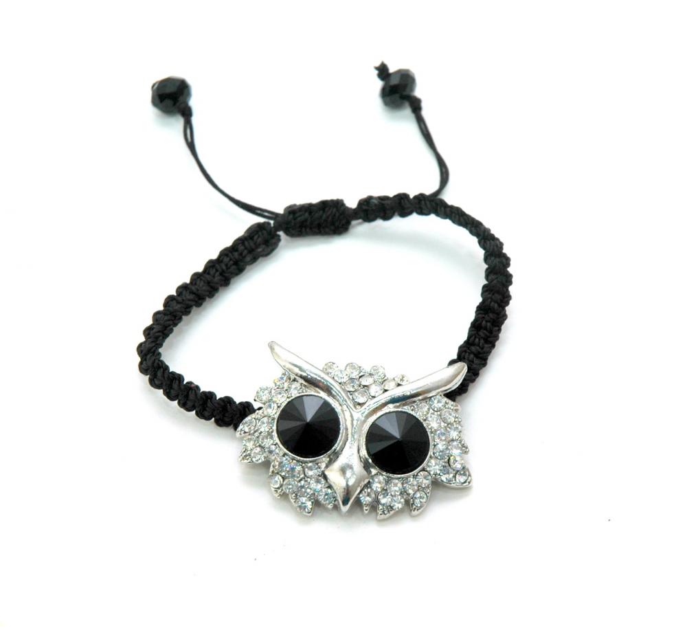 SALE Owl Bracelet - Knotted bracelet - Gift - Teens Jewelry - Unisex